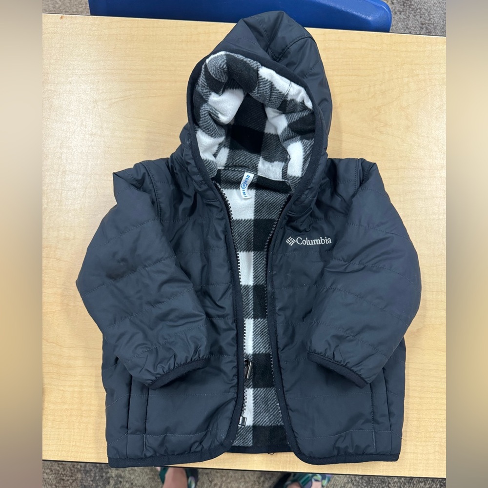 Reversible Columbia Winter Jacket 6-12M